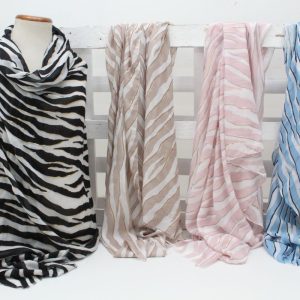 Pashmina  estampada en suave tejido algodon,ref535