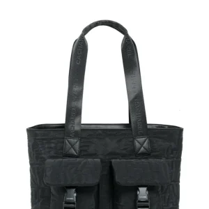 Bolso Shopper CACHAREL · Grande Nylon · Color Negro