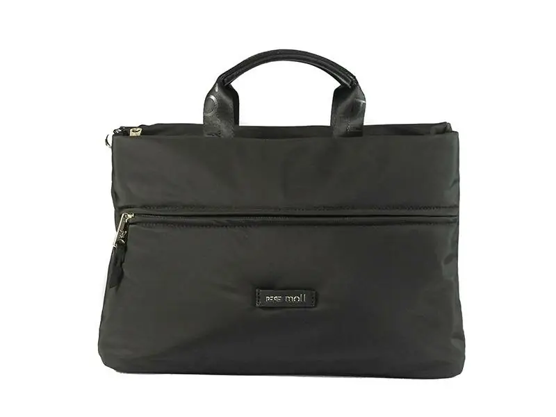 Bolso PEPE MOLL · NYLON · Bandolera Mediana y Vegana · Color Negro - Imagen 2