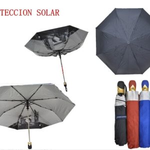Paraguas corto con protección Solar
