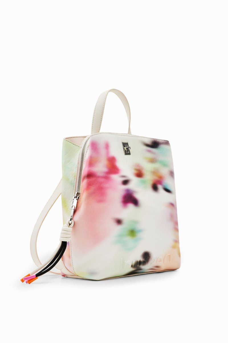 DESIGUAL – Mochila bolso Desigual Acidule Sumy Mini estampado floral mujer - Imagen 7