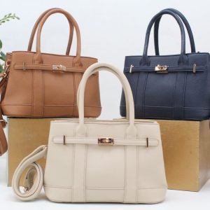 Bolso en poli piel con detalle metalizado,ref73810