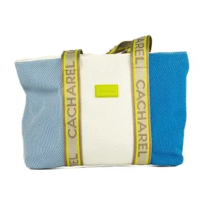 Bolso CACHAREL · Maxi Shopper · Dos asas de mano u hombro · Color Sky
