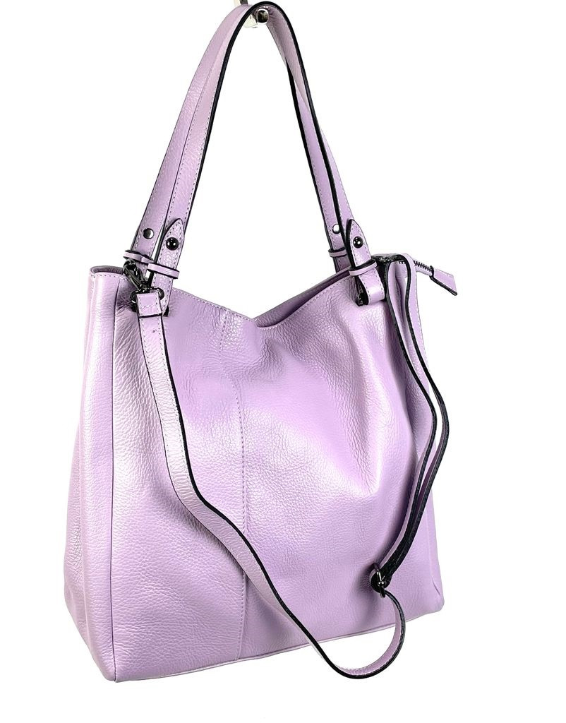 Bolso de piel clásico de doble asa - Imagen 3