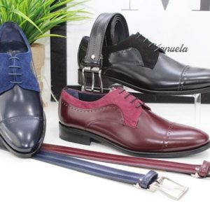 Blucher en piel florentic,100% fabrición española