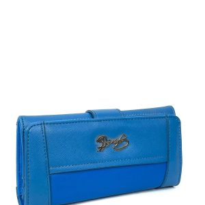 Cartera polipiel con tarjetero