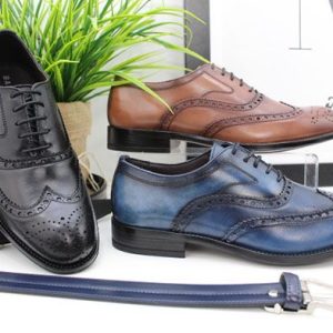 Blucher baerchi en piel y antideslizante,ref1205