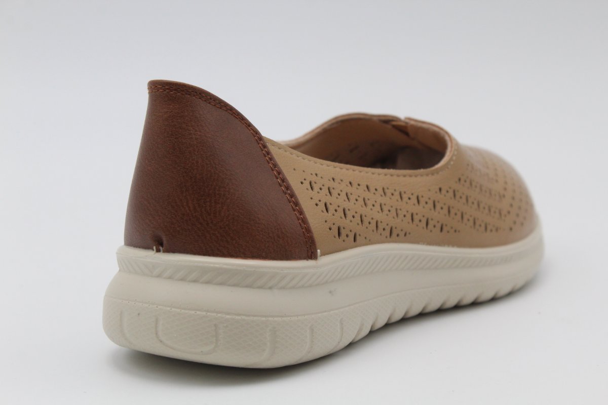 Zapato cómodo en suave poli piel con piso ultraligth,ref6017 - Imagen 3