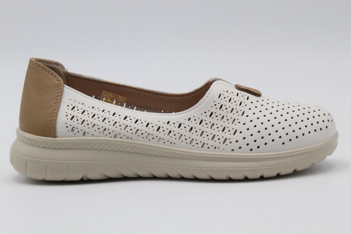 Zapato cómodo en suave poli piel con piso ultraligth,ref6017 - Imagen 4