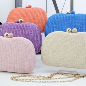 Cartera rigida rafia