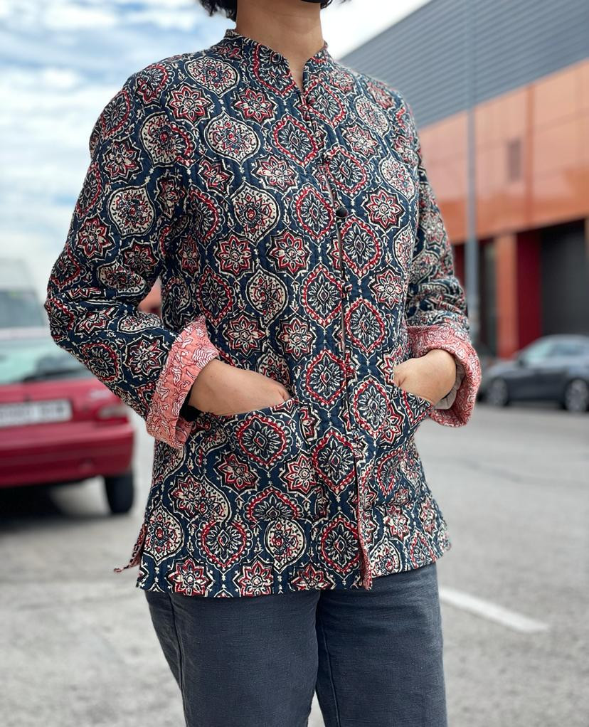 Chaqueta étnica estilo indio - Imagen 9