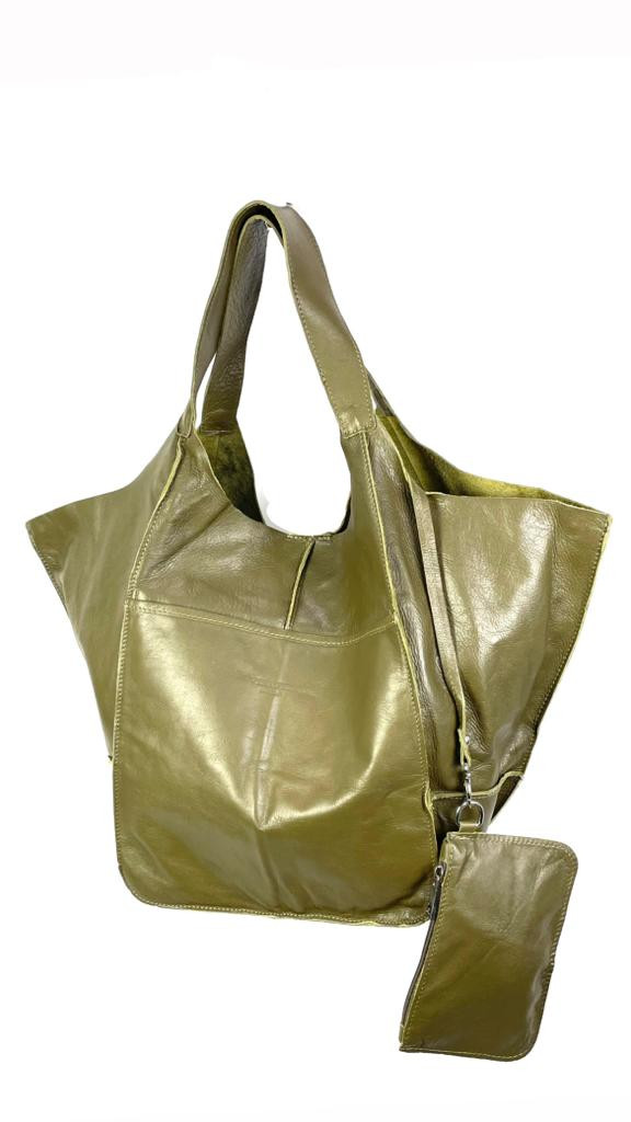 Bolso Shopper piel con monedero interior - Imagen 3