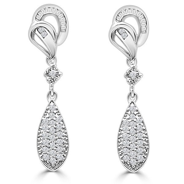 Pendientes Elisa 0.48cts - Imagen 3