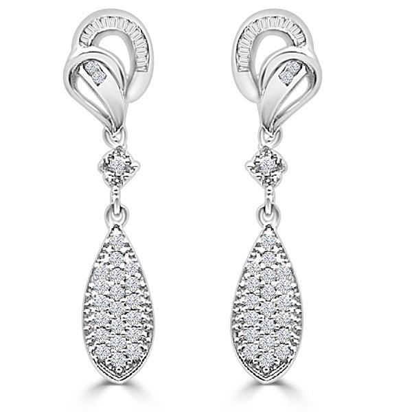 Pendientes Elisa 0.48cts - Imagen 4