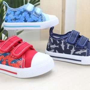 Zapatilla Lona Con Velcro,del 20 Al 25,ref3643