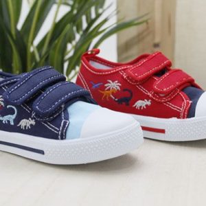 Zapatilla Lona Con Velcro,del 20 Al 27,ref3644