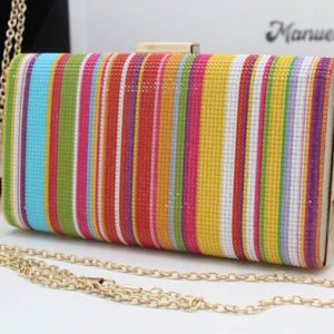 Cartera fiesta multicolor
