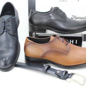 Zapato Blucher de Hombre Baerchi ,Elegancia y Calidad 100% Española