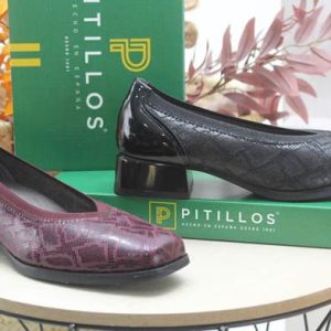 SABRINA PITILLOS EN PIEL GRABADA,REF5424