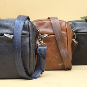 Bandolera Hombre Poli Piel