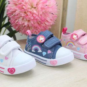 Zapatilla Lona con Velcro del 19 al 30  REF3351