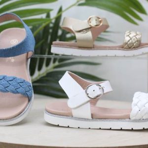 Sandalia Niña Cómoda Y Ligera,19 Al 30 Ref1088
