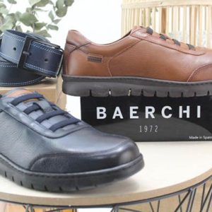 Zapato casual Baerchi todo en piel de vacuno