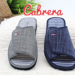 Zapatilla Cabrera con velcro y piso eva ultraligth,ref2914