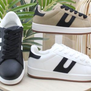 SNEAKERS BASICA EN SUAVE POLIPIEL REF234