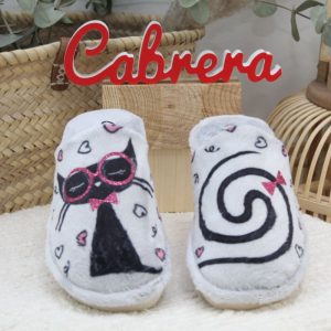 Zapatilla anatómica de la marca Cabrera con piso vulcanizado,ref2480