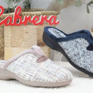 Zapatilla casa de la marca cabrera con piso vulcanizado,ref5646