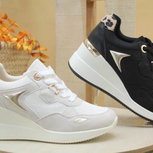 SNEAKERS CÓMODA CON TALONERA ANIMAL PRINT REF805