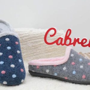 ZAPATILLA CABRERA CON PLANTILLA EXTRAIBLE REF3167
