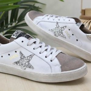 SNEAKERS SILVER MOOSE TOSA EN PIEL REF1062