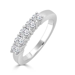 Cintillo 5Diamantes 0.30cts