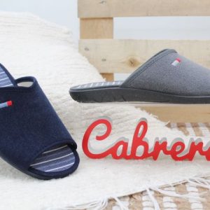 Zapatilla Cabrera con piso de caucho vulcanizado,ref9535
