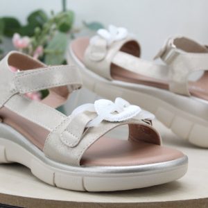 Sandalia sport en suave poli piel cómoda y ligera,ref2905