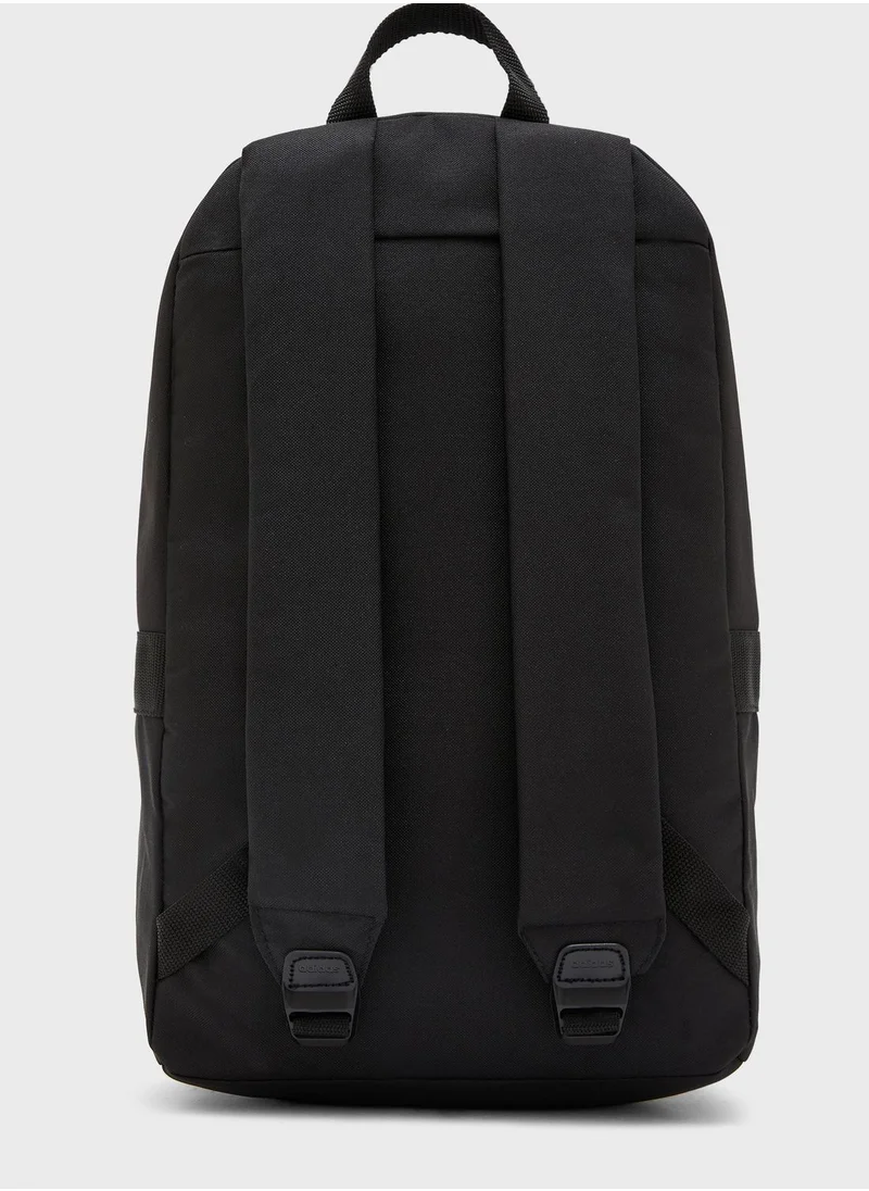 ADIDAS – Mochila Adidas Negra Essential Classic Daily FQ6584 Unisex - Imagen 4