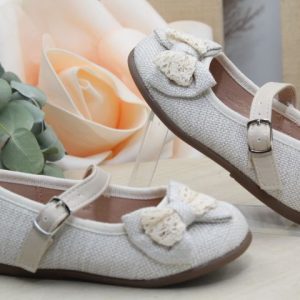 Merceditas para niña en suave tejido,ref559