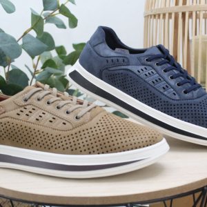 Zapato casual en suave poli piel perforada,ref2404