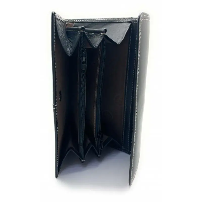 Cartera billetera grande en piel Lugupell - Imagen 4