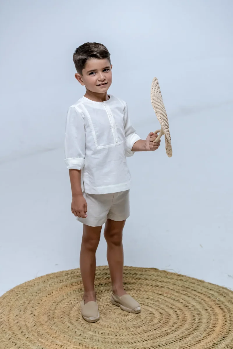 Conjunto de niño crudo Cocote & Charanga - Imagen 6