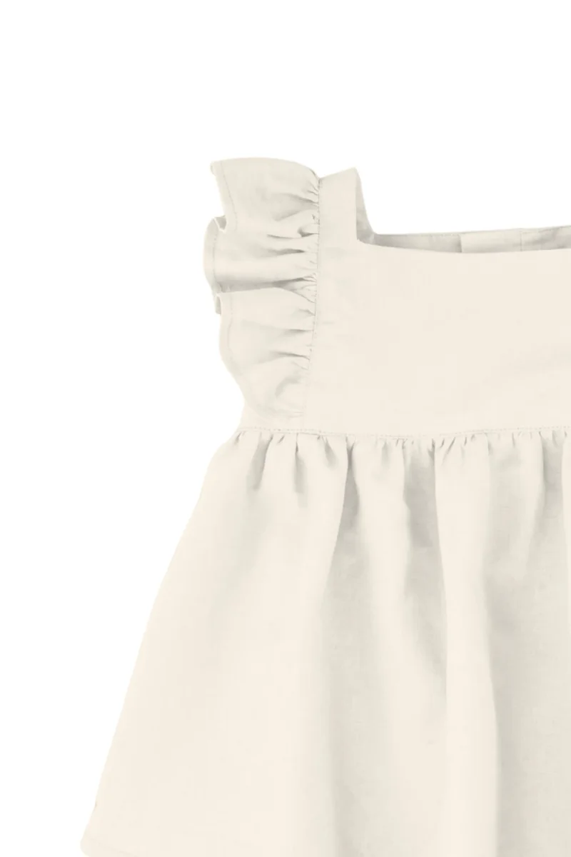 Blusa de niña crudo Cocote & Charanga - Imagen 3