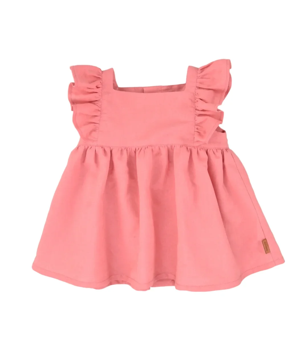 Blusa de niña rosa Cocote & Charanga - Imagen 3