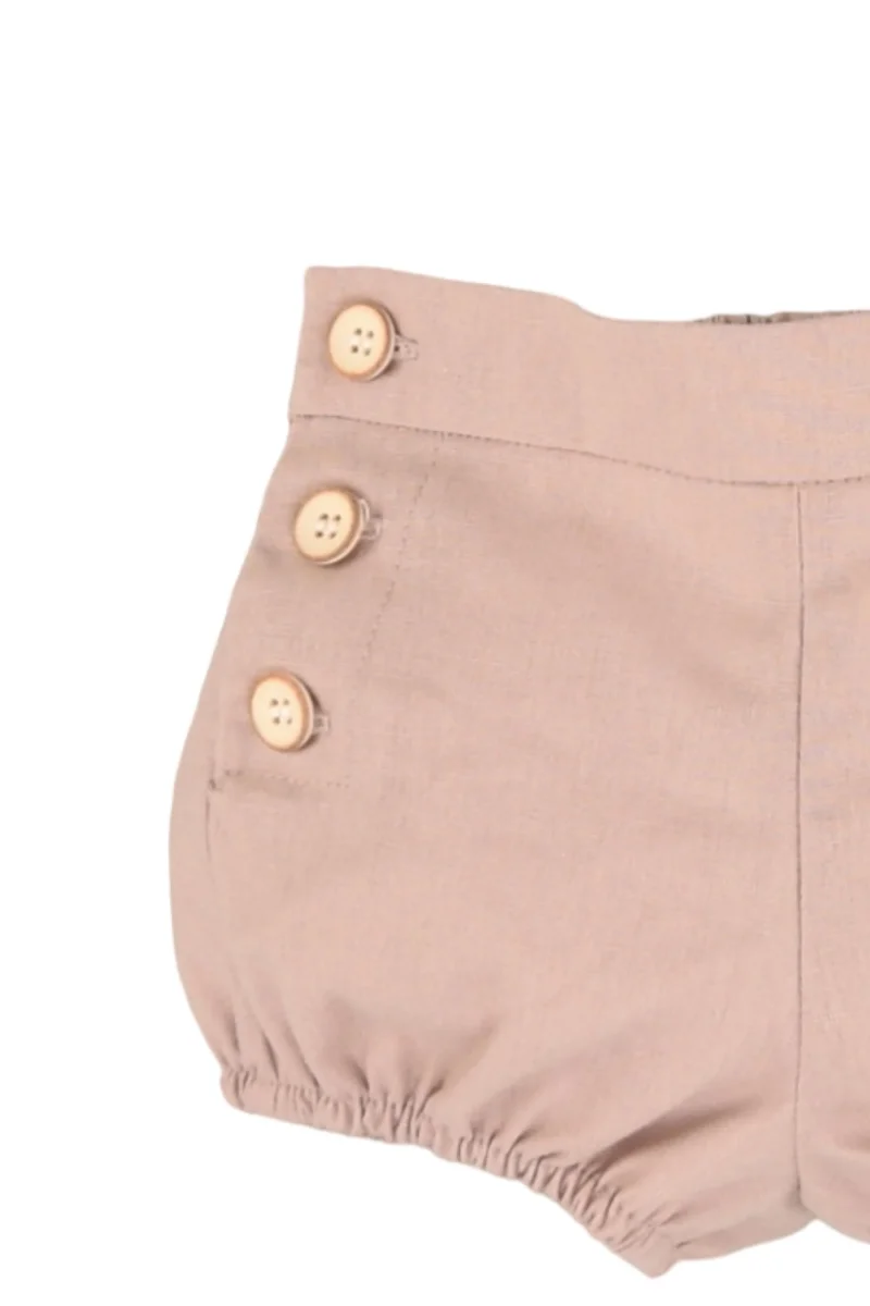 Short de bebé rosa Cocote & Charanga - Imagen 3