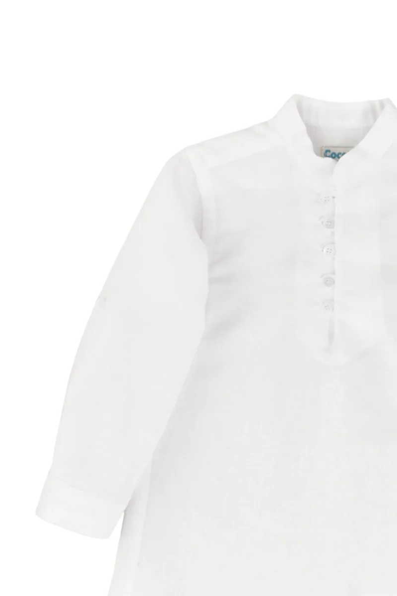 Camisa de niño color blanco Cocote & Charanga - Imagen 5