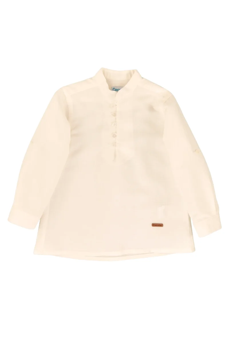 Camisa de niño crudo Cocote & Charanga - Imagen 2