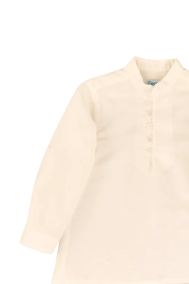 Camisa de niño crudo Cocote & Charanga - Imagen 4