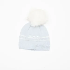 Gorro azul con pompón | Dr. Kid by Charanga