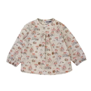 Blusa de bebé estampado otoño Cocote & Charanga
